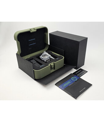 Panerai Marina Militare 47 carbotech carbon 2020 box + papers