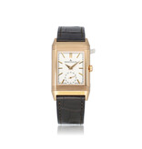 Jaeger-LeCoultre Reverso Tribute Classic Duoface 43 rose gold white grey NOS - UNWORN 2018 B+P