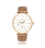 IWC Portofino Hand-Wound 8 Days 45 rose gold UNDATED box + papers