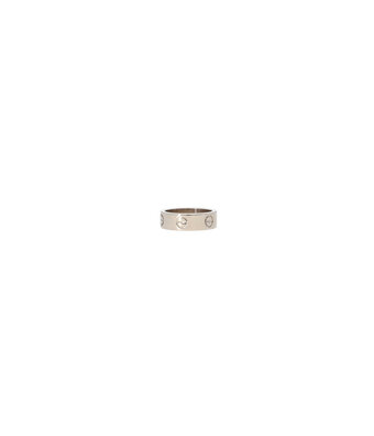 Cartier Love  48 ring size 48 mm white gold 2007 box + papers