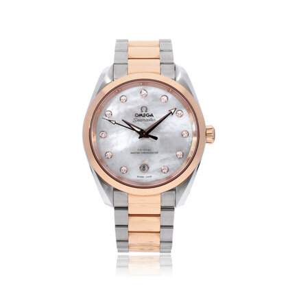 Seamaster Aqua Terra 150M Co-Axial Master Chronometer 38 steel - rose gold diamond NEW / U