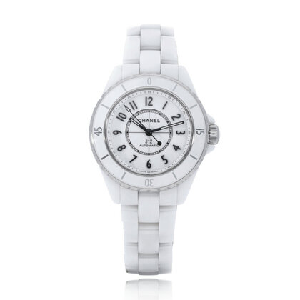 J12 White Caliber 12.2 38 Ceramic white 2025 box + papers