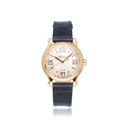 Happy Sport 33 rose gold 5 diamonds NEW - UNWORN 2025 box + papers