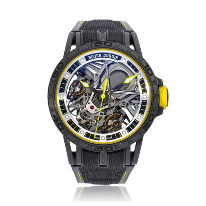 Excalibur Aventador S Tourbillon 45 Carbon Skeleton 'Tru Beat' NEW / UNWORN 2024 box + pap