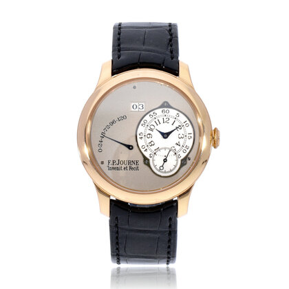 Octa 40 rose gold réserve de marche automatic 2009 box + papers