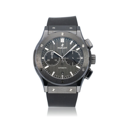 Classic Fusion Black Magic Chronograph 45 ceramic | OPEN DATE | box + papers