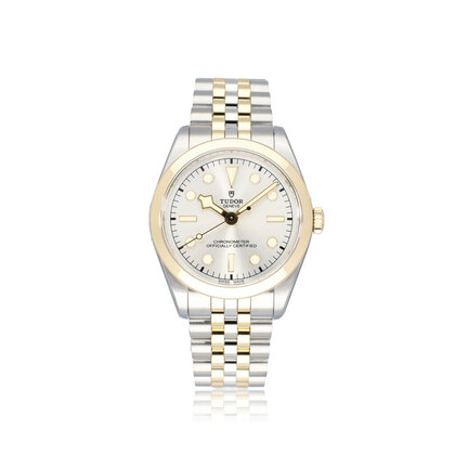 Black Bay 36 steel yellow gold silver 2025 box + papers