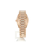 Rolex Day-Date 36 rose gold factory diamond President 2022 B+P | NEW ROLEX SERVICE