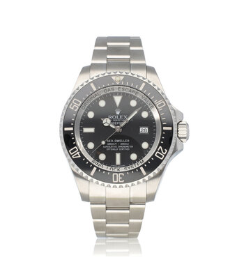 Rolex Sea-Dweller Deepsea  44 steel black 2011 box + papers