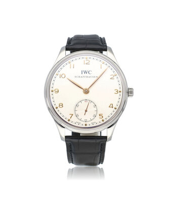 IWC Portugieser  44 Portuguese steel white | NEW IWC STRAP