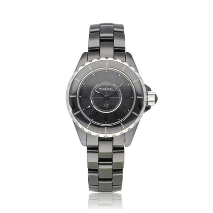 J12 Intense Black 33 ceramic black 2015 box + papers