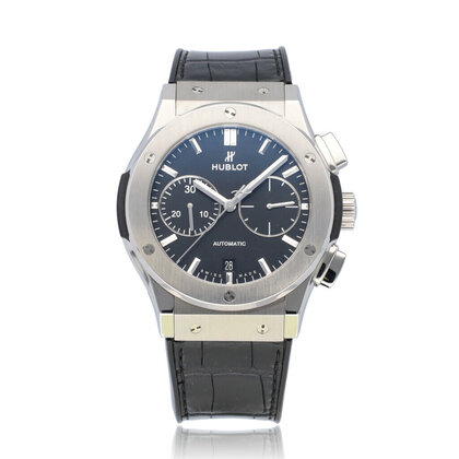 Classic Fusion Titanium Chronograph 45 Chrono Titanium 2019 box + papaers