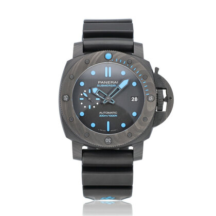 Submersible Carbotech 42 carbon / carbotech blue - black 2021 box + papers