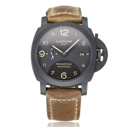 Luminor GMT 3 Days Automatic Ceramica 44 ceramic black 2022 box + papers