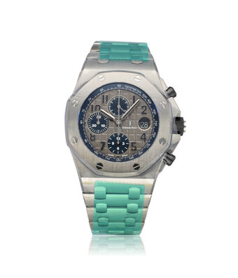 Audemars Piguet Royal Oak Offshore Chronograph QEII Cup 2018 42 Titanium grey Limited 2018 box + papers