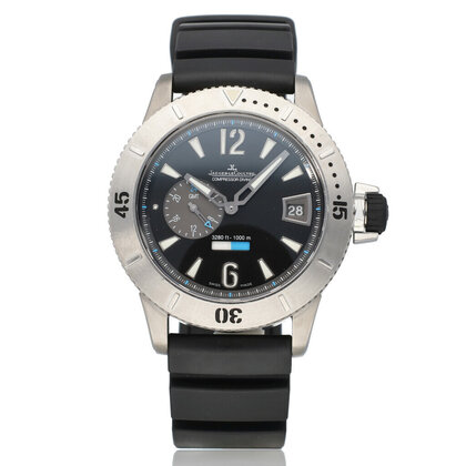 Master Compressor Diving GMT 46 steel | ref. 159.T.05 | OPEN DATE - B+P | NEW JLC SERVICE