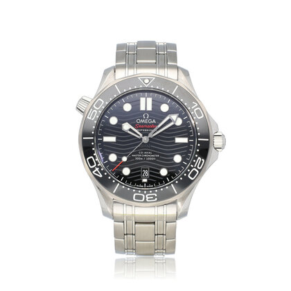 Seamaster Diver 300M Co-Axial Master Chronometer 42 steel black 2022 box + papers