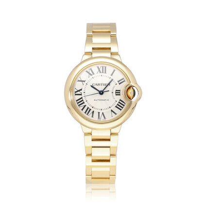 Ballon Bleu de Cartier 33 yellow gold | ref. 4434 | 2022 box + papers | NEW CARTIER SERVI
