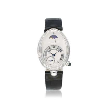 Reine de Naples 29 white gold 2024 box + papers