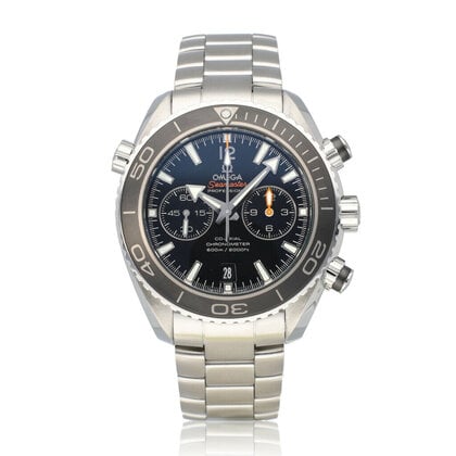 Seamaster Planet Ocean 600M Co-Axial Master Chronometer Chronograph 46 steel black 2017 bo
