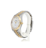 Rolex Datejust 41 steel - gold MOP / pearl diamond Jubilee 2021 + papers