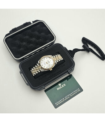 Rolex Datejust 41 steel - gold MOP / pearl diamond Jubilee 2021 + papers