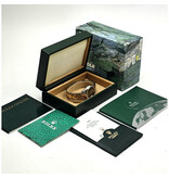 Rolex Date 34 34 steel - yellow gold silver arabic tropical 2003 B+P | NEW ROLEX SERVICE