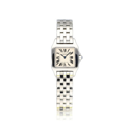 Santos de Cartier Demoiselle Small steel - silver | ref. 2698 | IN PERFECT CONDITION
