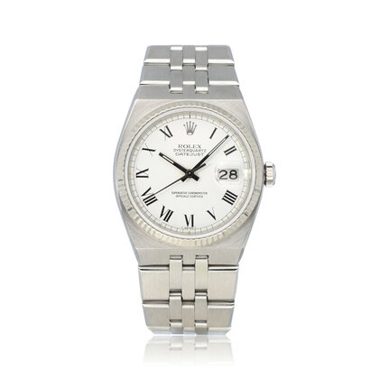 Datejust Oysterquartz steel - white gold white roman Buckley Jubilee 706-serial - 1981