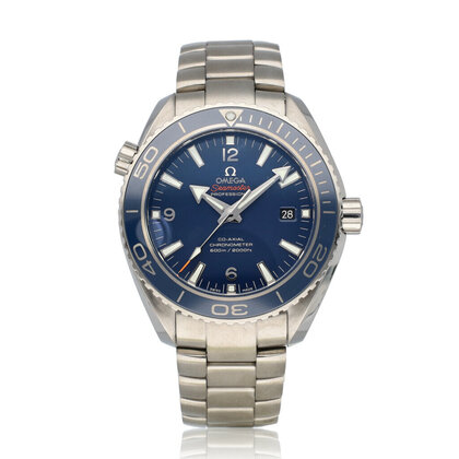 Seamaster Planet Ocean 600M Co-Axial 46 titanium 2012 box + papers
