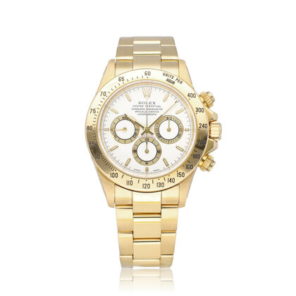Daytona 40 yellow gold Zenith 1999 box + papers