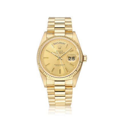 Day-Date 36 yellow gold champagne President 1979