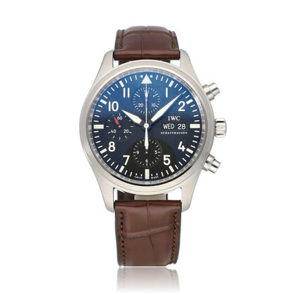 Pilot's Watch Chronograph Automatic 42 steel fliegeruhr | NEW IWC STRAP