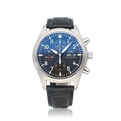 Pilot's Watch Chronograph Automatic 42 steel fliegeruhr | NEW IWC STRAP