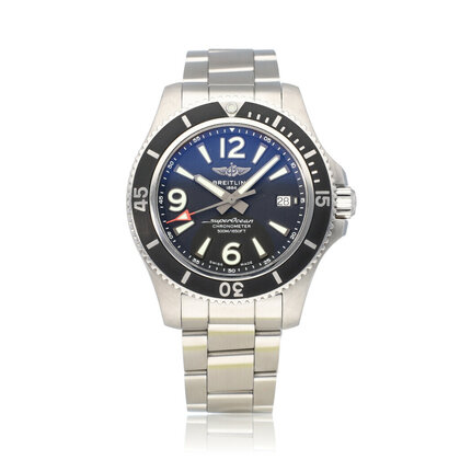 Superocean Automatic 42 steel black automatic 2021 box + papers