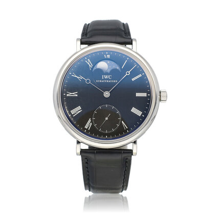 Portugieser Vintage 44 steel 2010 B+P | NEW IWC STRAP