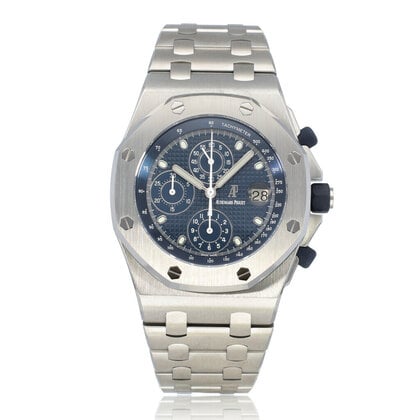 Royal Oak Offshore Chronograph 42 steel blue - The Beast - NEW AP SERVICE OF € 18.000,-