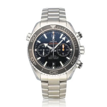 Seamaster Planet Ocean 600M Co-Axial Master Chronometer Chronograph 46 steel black 2017 bo