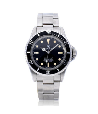 Rolex Submariner No Date 40 matte - meters first - four liner 19-serial 1969 | ROLEX SERVICED