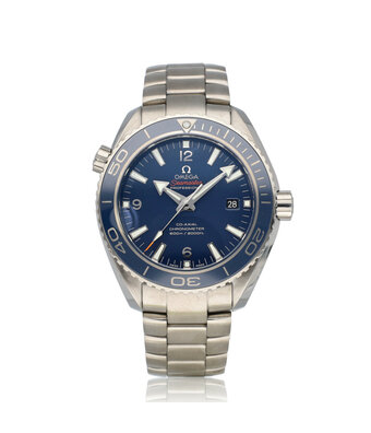 Omega Seamaster Planet Ocean 600M Co-Axial 46 titanium 2012 box + papers