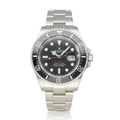 Sea-Dweller 43 steel red black ceramic 2021 B+P | NEW ROLEX SERVICE