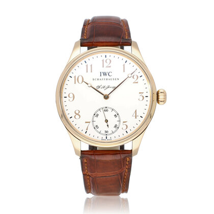 Portugieser FA Jones 44 Portugieser Jones rose gold limited 2005 box + papers
