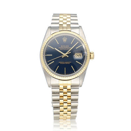Datejust 36 steel - yellow gold blue Jubilee - 1981 + box