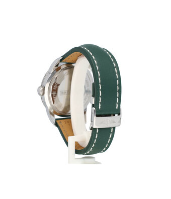 Breitling Superocean Heritage Green edition 46 steel limited 2011 box + papers | NEW BREITLING STRAP