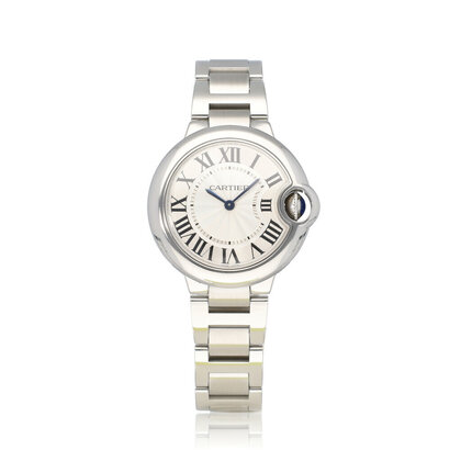 Ballon Bleu de Cartier 33 steel MM - medium | ref. 3653 | 2014 box + papers