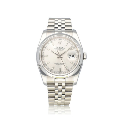 Datejust 36 steel silver domed Jubilee 2013 + papers