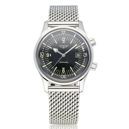 Legend diver watch 42 steel bracelet 2020 box + papers