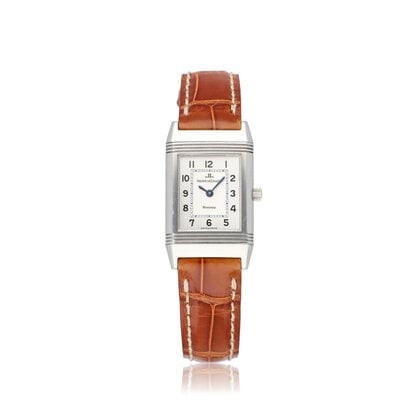 Reverso Lady 20 steel silver + box | NEW JLC STRAP