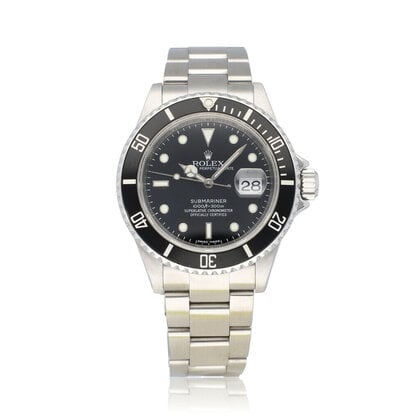 Submariner Date 40 steel black M-serial 2008 + papieren