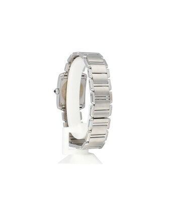 Cartier Tank Française  steel silver MM / medium box + papers